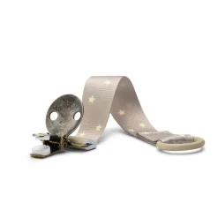 Elodie Détails                    Attache-tétine Lemon Sprinkles    Beige