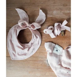 Elodie Détails                    Bavoir de dentition    powder pink