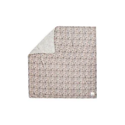 Elodie Détails                    Couverture en mousseline de bambou    Blue Garden Light Multicolore