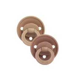 Elodie Détails                    Pack Binky  Soft Terracotta Silicone    Rose