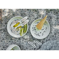 Elodie Détails Set assiette en silicone Dalmatian Dots Multicolore
