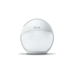 ELVIE                    Tire-lait manuel en silivone Curve    Blanc