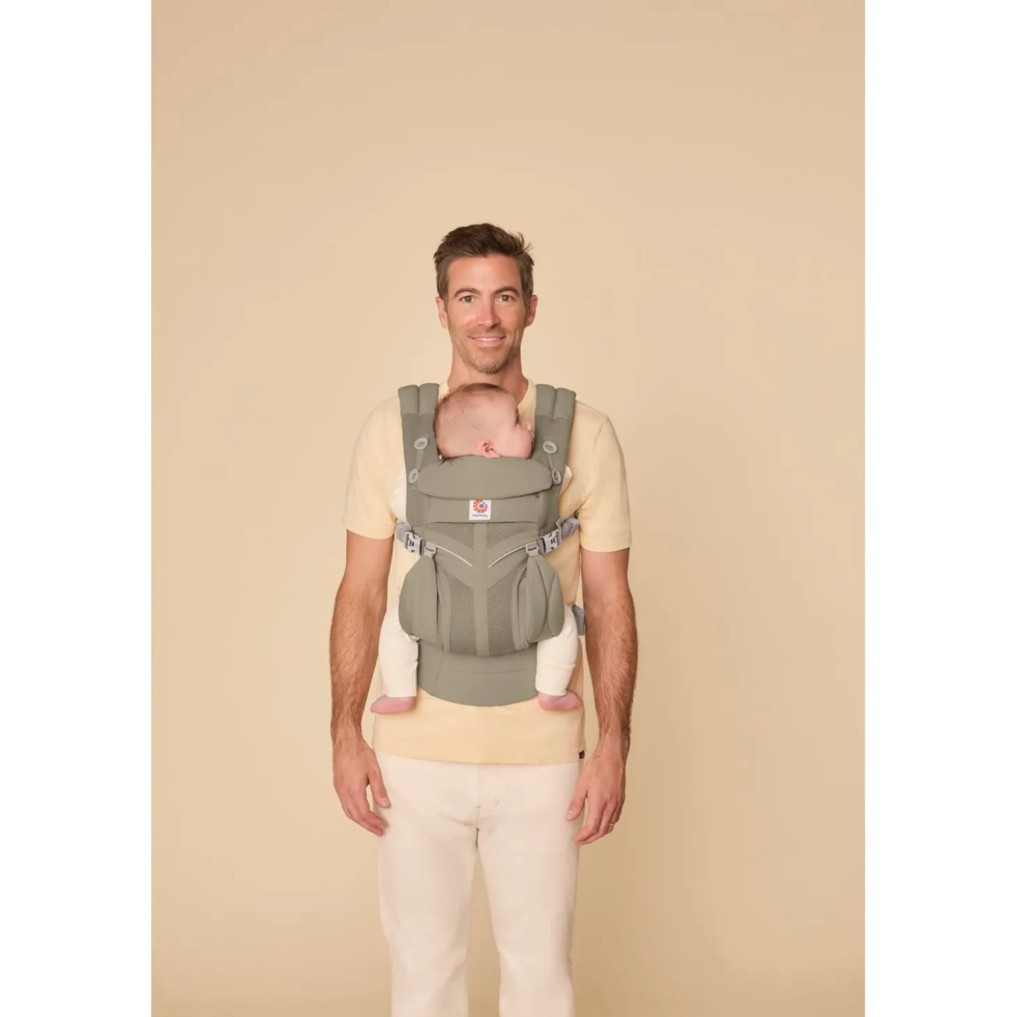 Ergobaby Porte-bébé Omni Classic Mesh Soft Olive