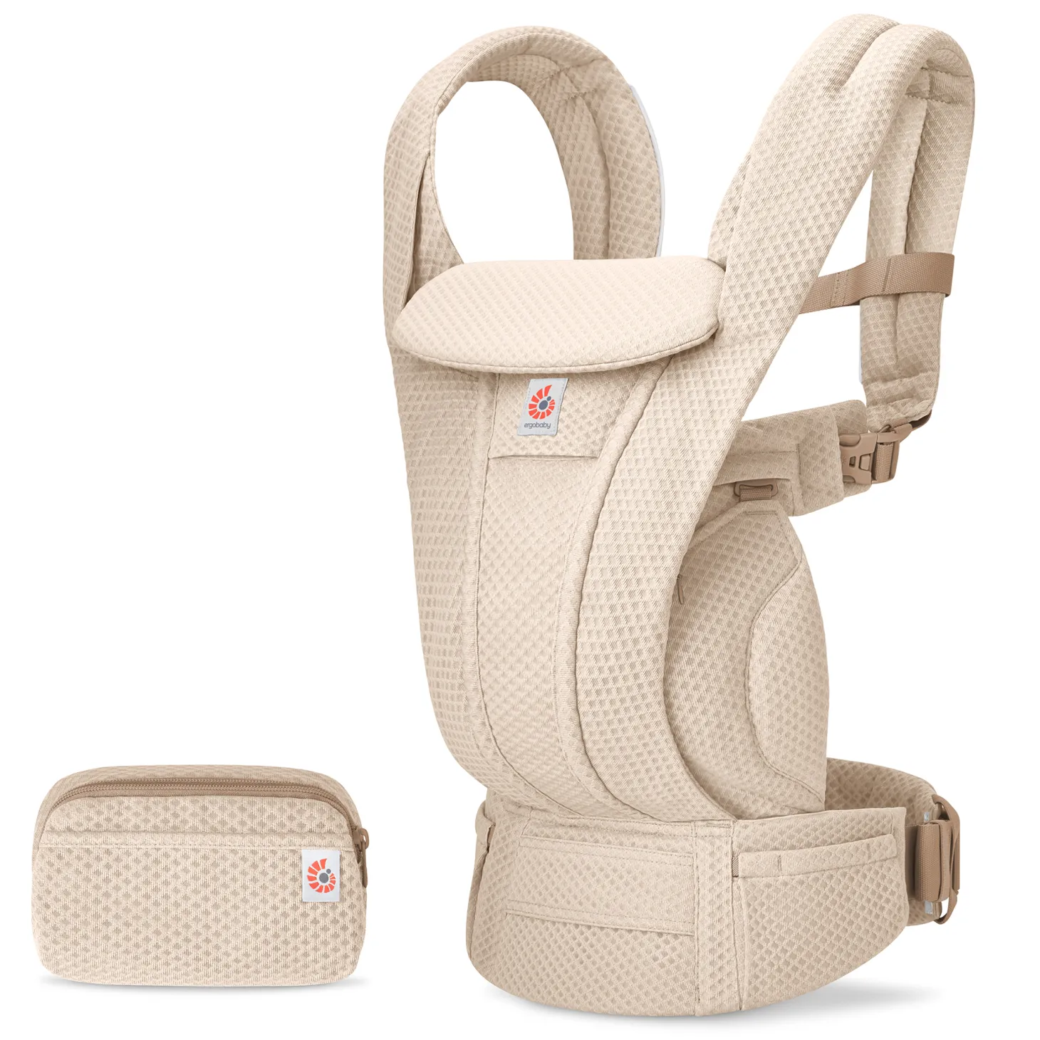 Ergobaby Porte bébé Omni Deluxe Mesh Beige