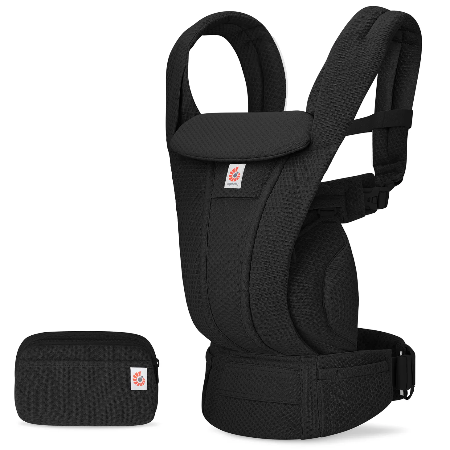Ergobaby Porte bébé Omni Deluxe Mesh Noir