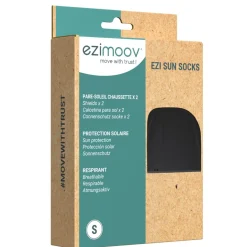 Ezimoov Pare-soleil chaussette x 2 Noir S
