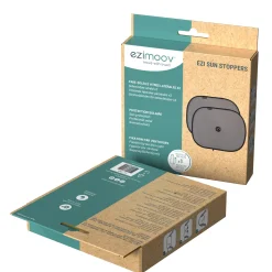 Ezimoov                    Pare soleil Sun Stoppers éco-conçu    Noir