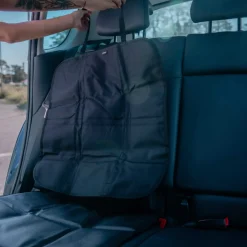 Ezimoov                    Protection de siège Mat 3-en-1 éco-conçu    Noir