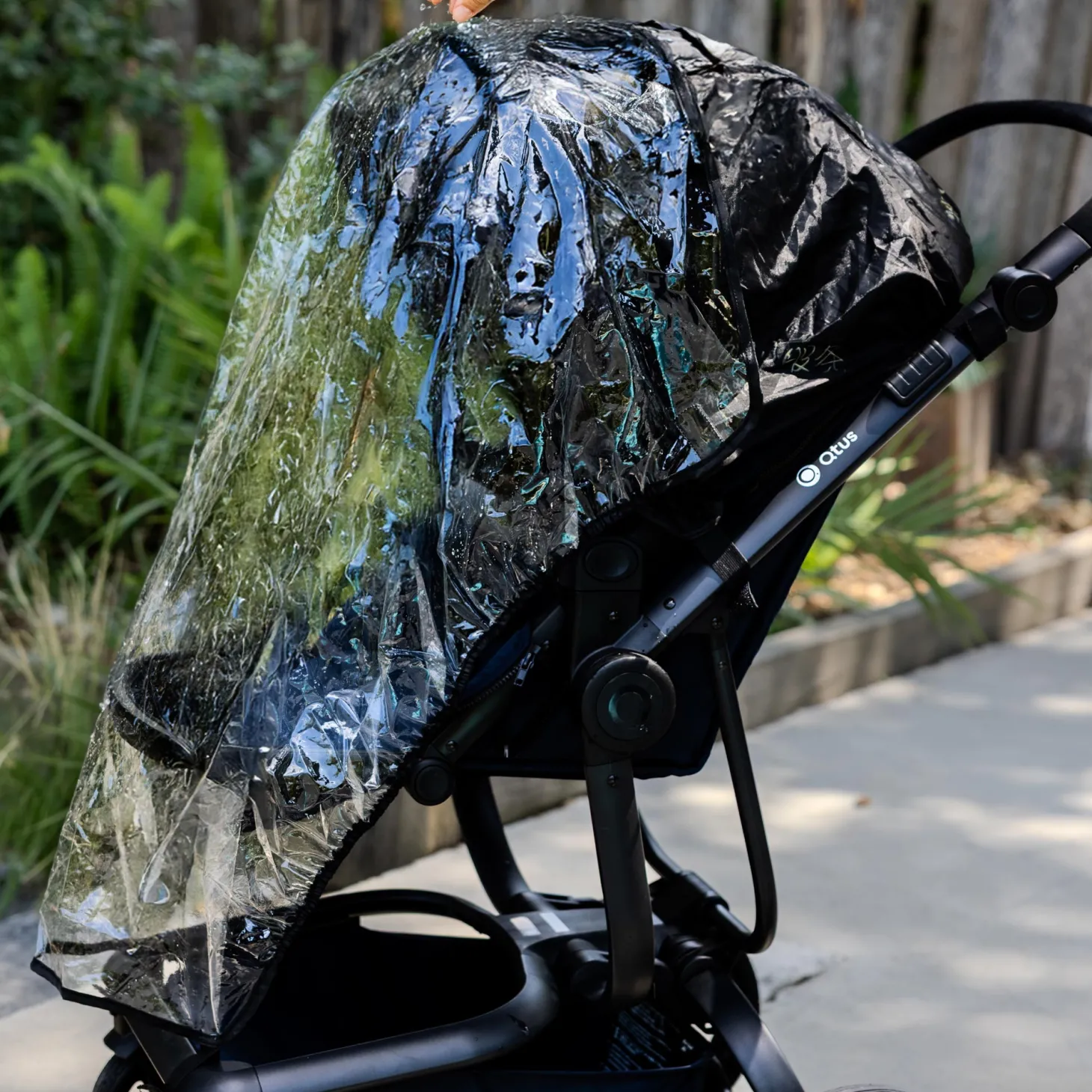 Ezimoov Protection pluie pour poussette 3 en 1 Ezi Noir