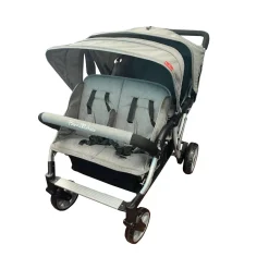 Familidoo Poussette 4 places Lidoo City H4E Grey
