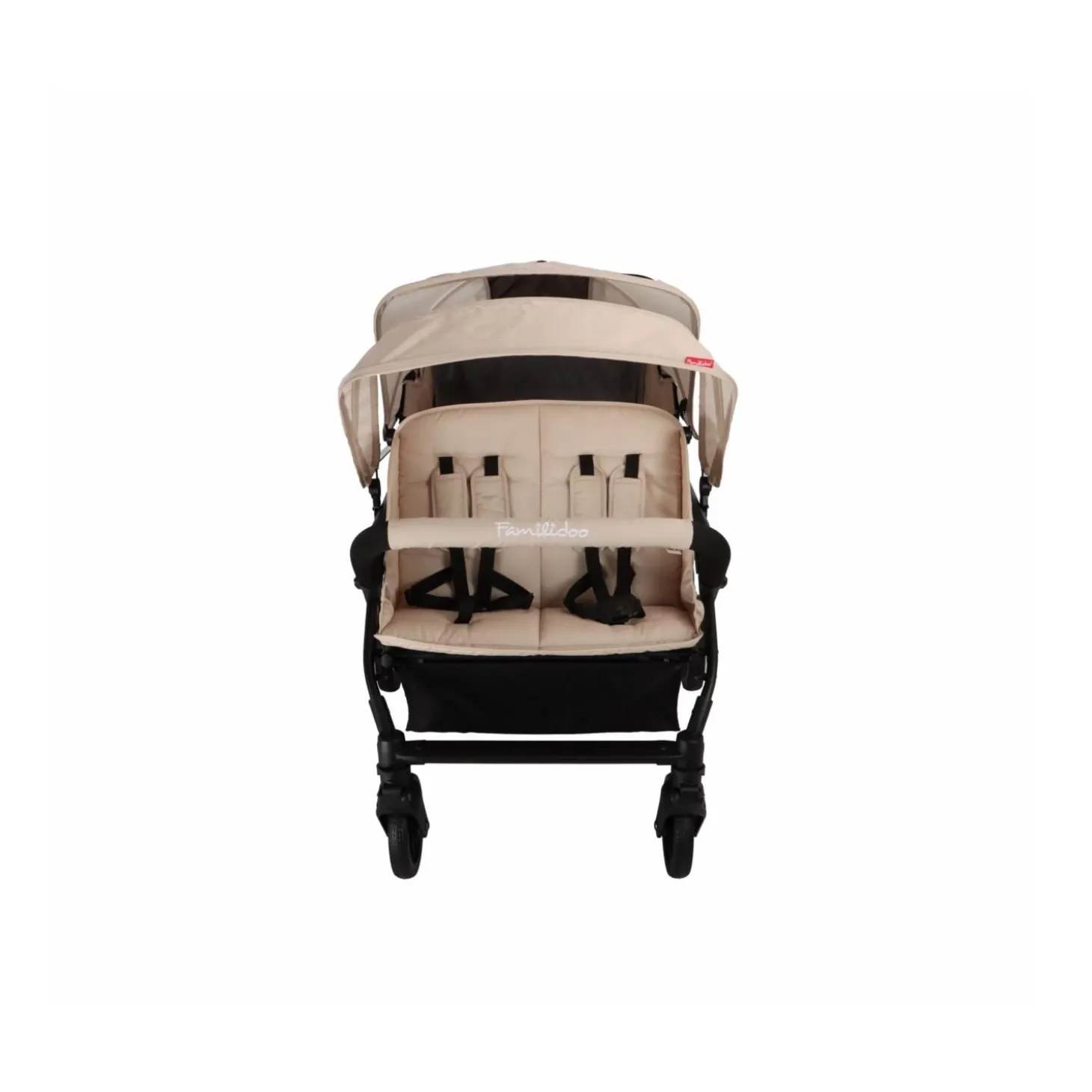 Familidoo Poussette 3 places Lidoo + Ergondrive Gris