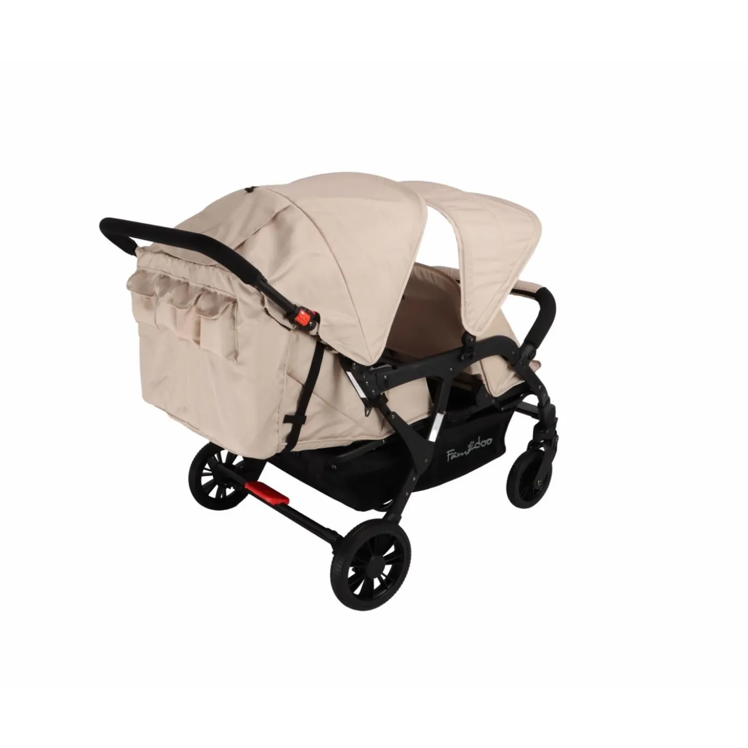 Familidoo Poussette 3 places Lidoo + Ergondrive Gris
