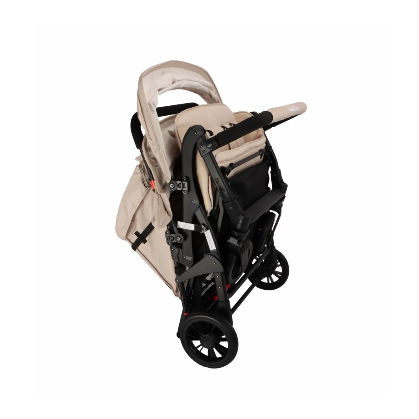 Familidoo Poussette 3 places Lidoo + Ergondrive Gris