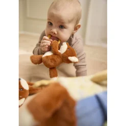 Filibabba Hochet avec anneau de dentition Freddy le renard Multicolore