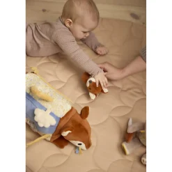 Filibabba Hochet Freddy le renard Multicolore