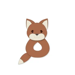 Filibabba                    Hochet Freddy le renard    Multicolore