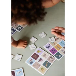 Filibabba Jeu loto des images A la ferme Multicolore