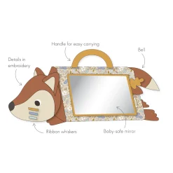Filibabba Jouet d’éveil Freddy le renard Multicolore