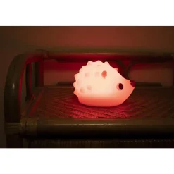 Filibabba Lampe veilleuse allaitement à LED Hérisson Multicolore