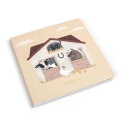 Filibabba                    Livre bébé A la ferme    Multicolore