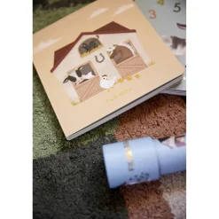 Filibabba                    Livre bébé A la ferme    Multicolore