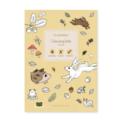 Filibabba                    Livre de coloriage Amis de la forêt    Multicolore
