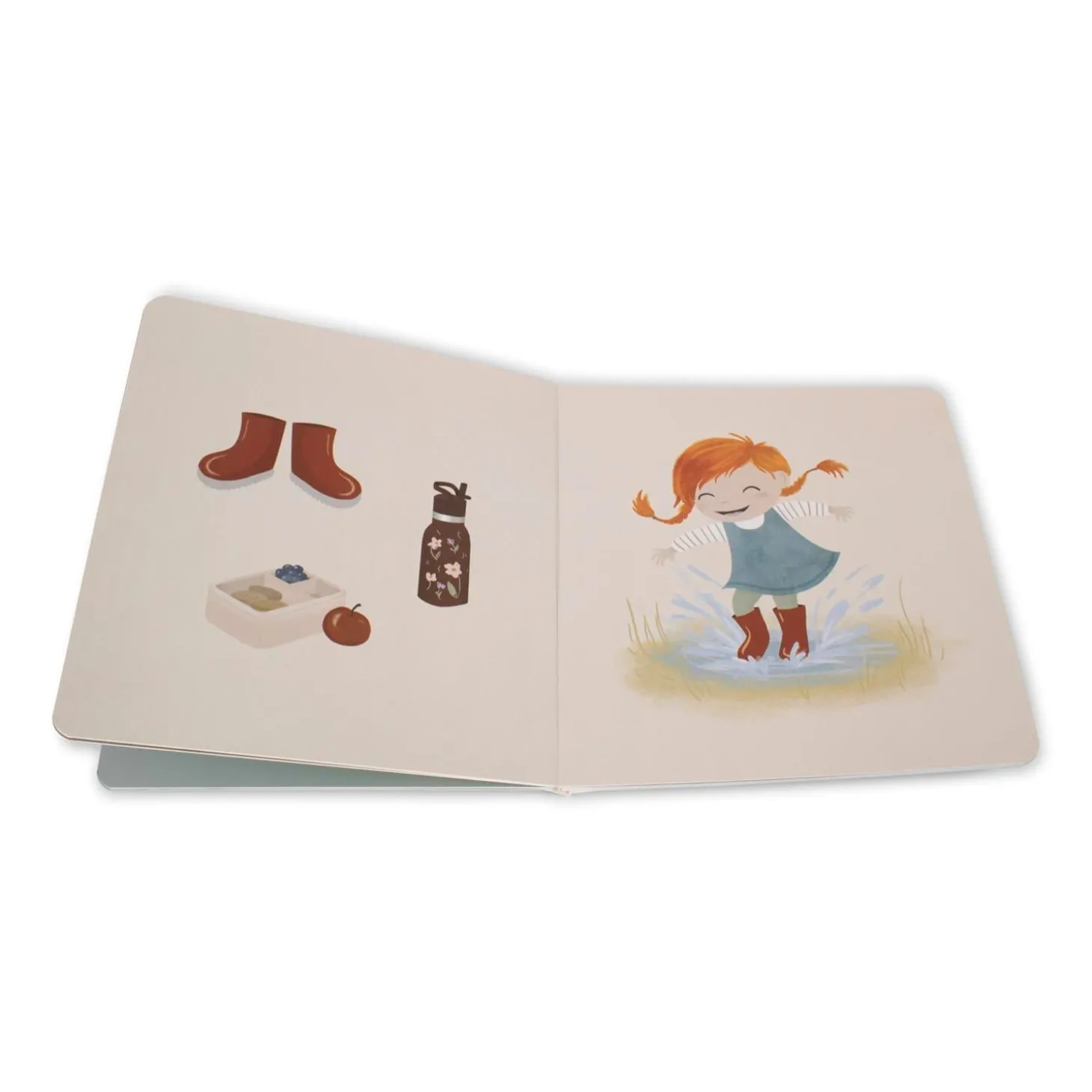 Filibabba Livre pour bébé La forêt Multicolore
