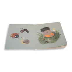 Filibabba Livre pour bébé La forêt Multicolore
