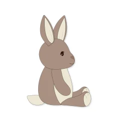 Filibabba                    Peluche Bonnie le lapin    Multicolore