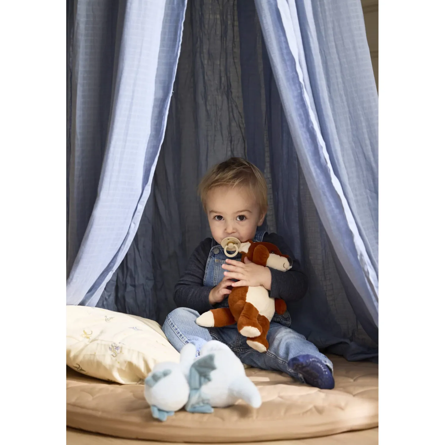 Filibabba Peluche Freddy le renard Multicolore