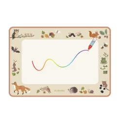 Filibabba Tapis de dessin à l’eau Amis de la forêt Multicolore