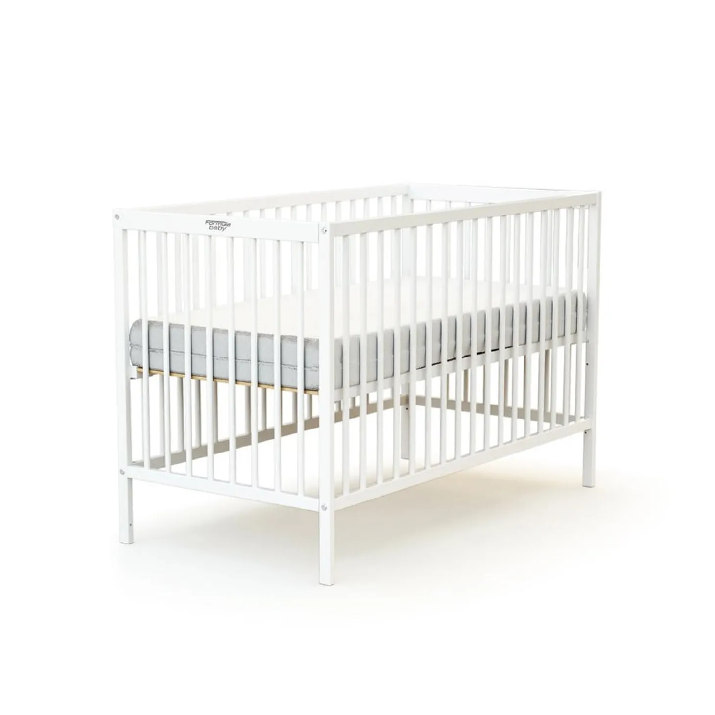 Formula Baby Lit en bois Blanc 60x120 cm