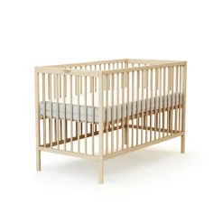 Formula Baby Lit en bois Brut 60x120 cm