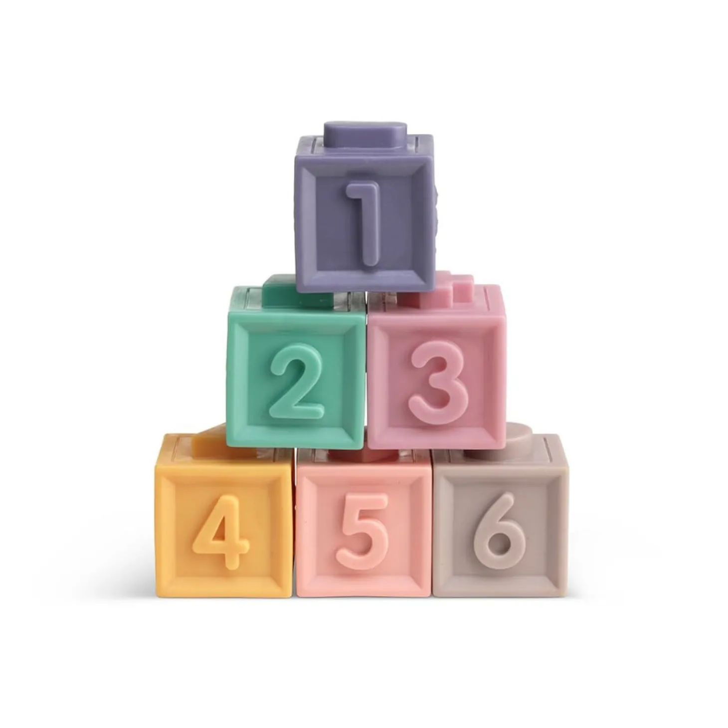 Formula Baby Lot de 12 Cubes Sensoriels Multicolore