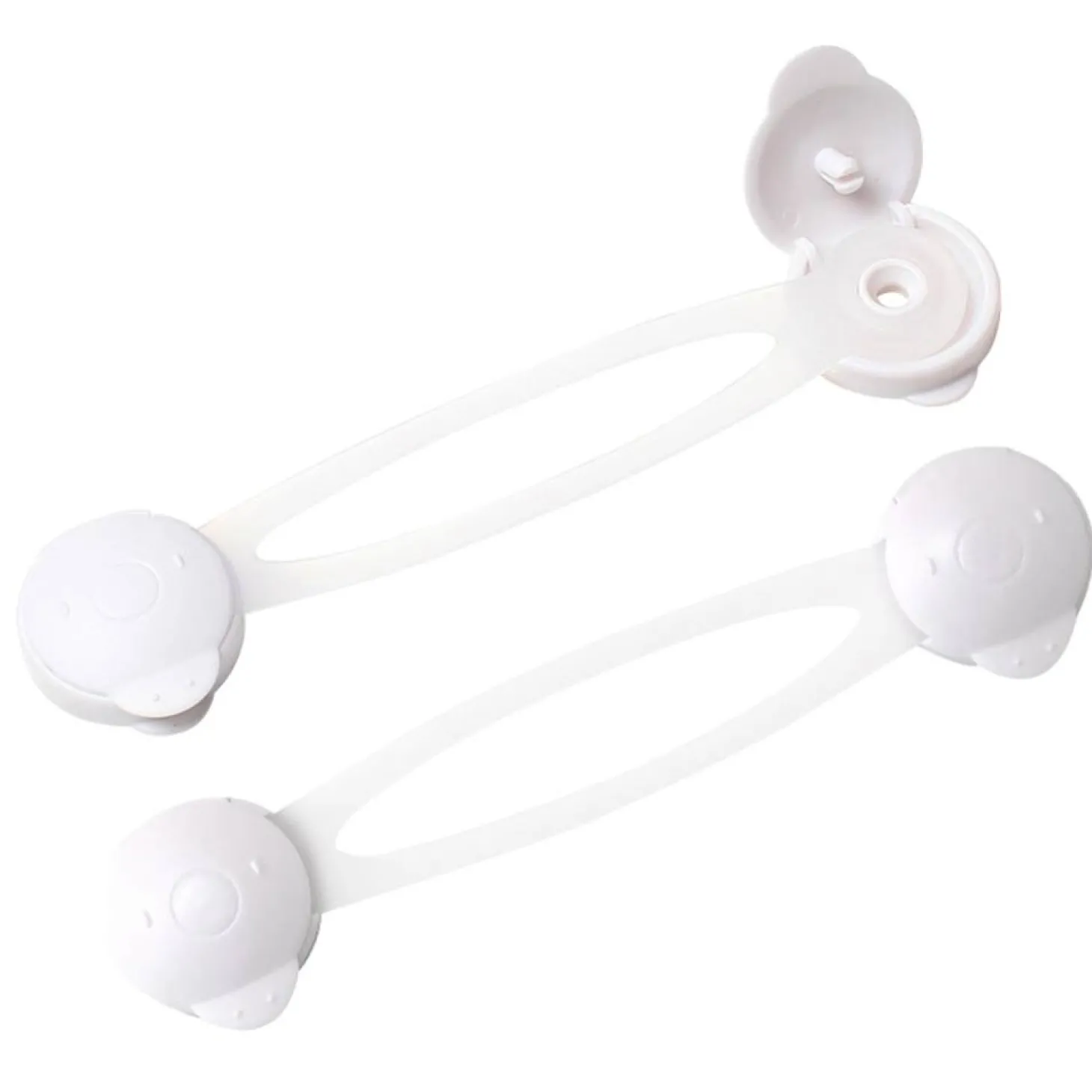 Formula Baby Lot de 2 Loquets souples Blanc