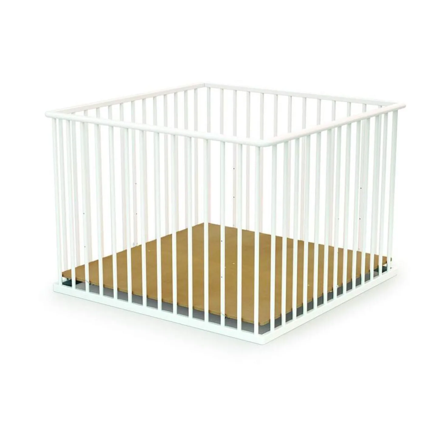 Formula Baby Parc en bois Blanc 100 x 100 cm