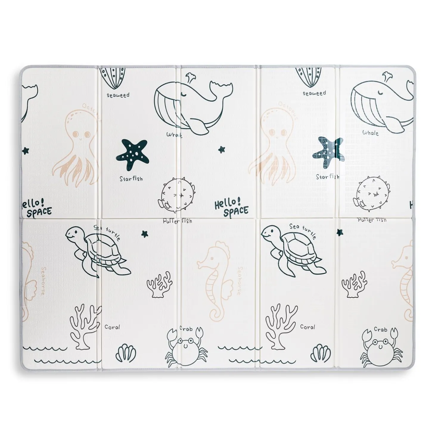 Formula Baby Tapis motricité XXL Multicolore 150x200 cm