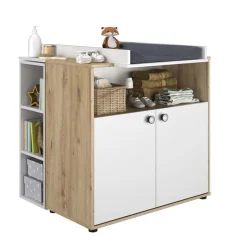 Galipette Chambre bébé complète Arthur : lit 70x140, commode, armoire