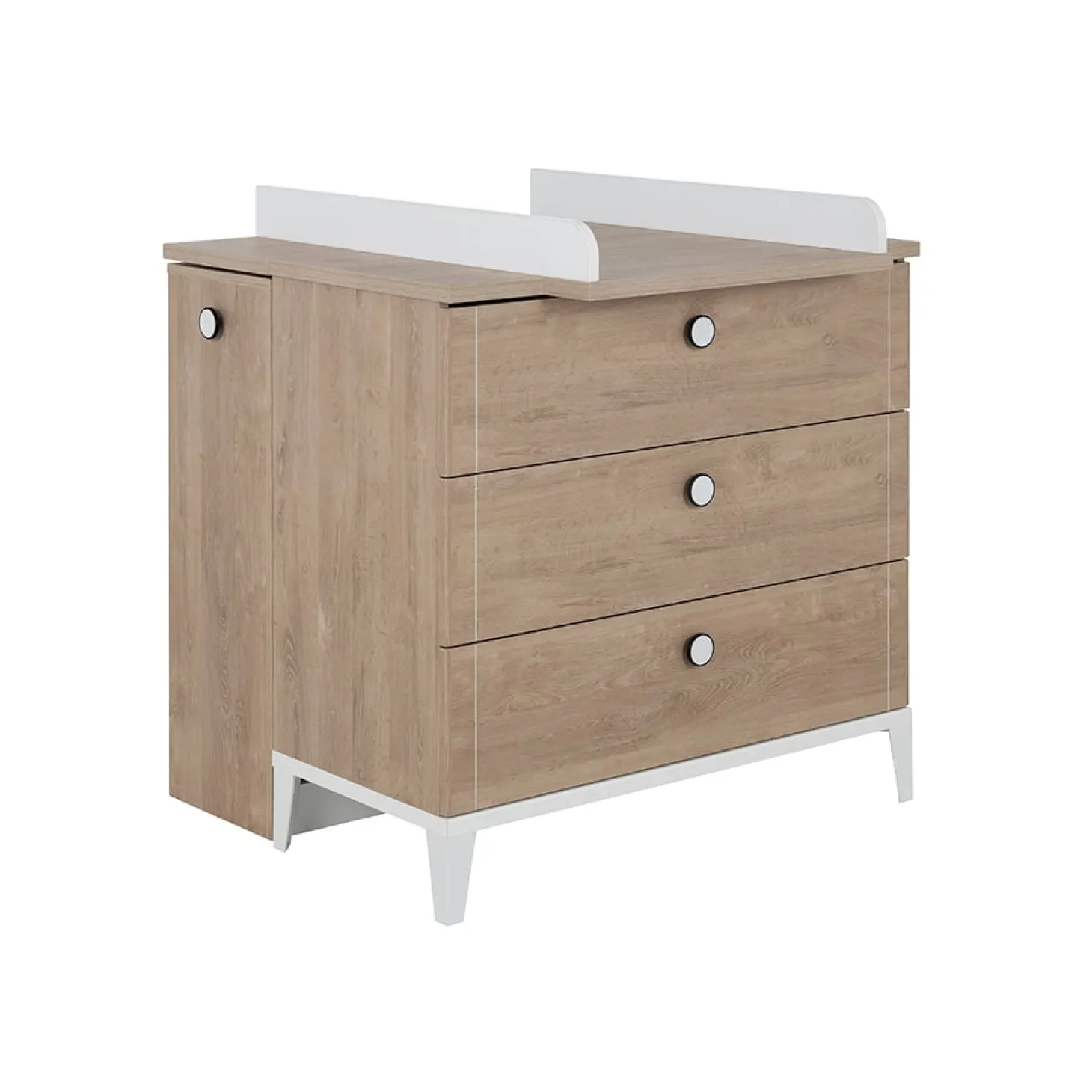 Galipette Commode 3 tiroirs Marcel Chêne Blond