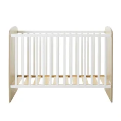 Galipette                    Duo Lit + Commode 3 tiroirs Basile    Châtaignier Naturel            60x120 cm