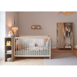 Galipette                    Lit bébé Calypso    Chêne Du Bocage            70x140 cm