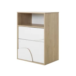 Galipette Lit combiné évolutif Basile Châtaignier Naturel 70x140 cm
