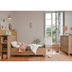Galipette                    Tête cosy pour Lit bébé calypso    Chêne Du Bocage            70x140 cm