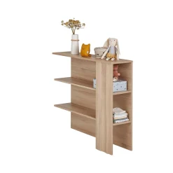 Galipette Tête cosy pour Lit bébé calypso Chêne Du Bocage 70x140 cm