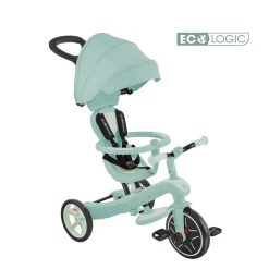 Globber                    Tricycle Explorer 4 en 1 Ecologic    Pistache