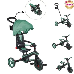 Globber                    Tricycle Explorer Pliable 4 en 1 V2    Olive