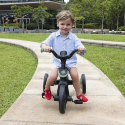 Globber Tricycle Explorer Pliable 4 en 1 V2 Olive