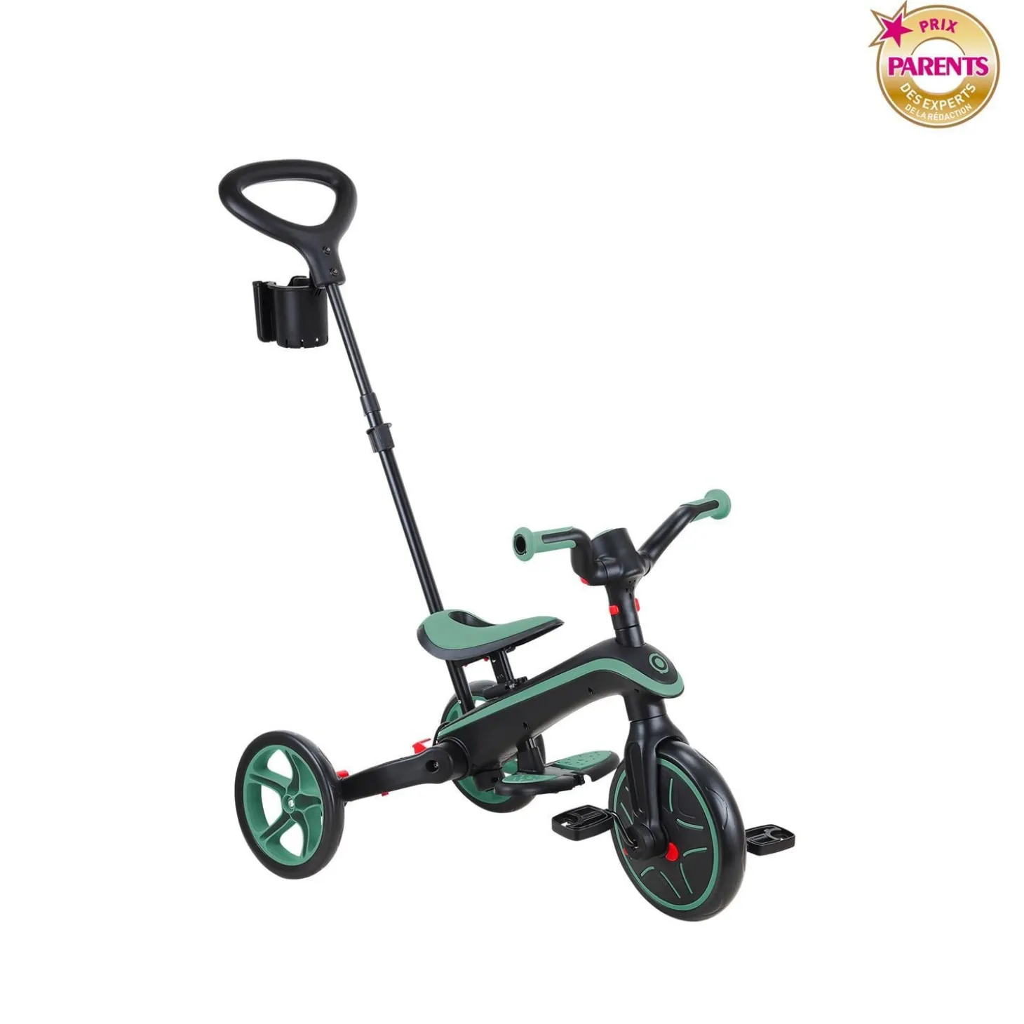 Globber Tricycle Explorer Pliable 4 en 1 V2 Olive