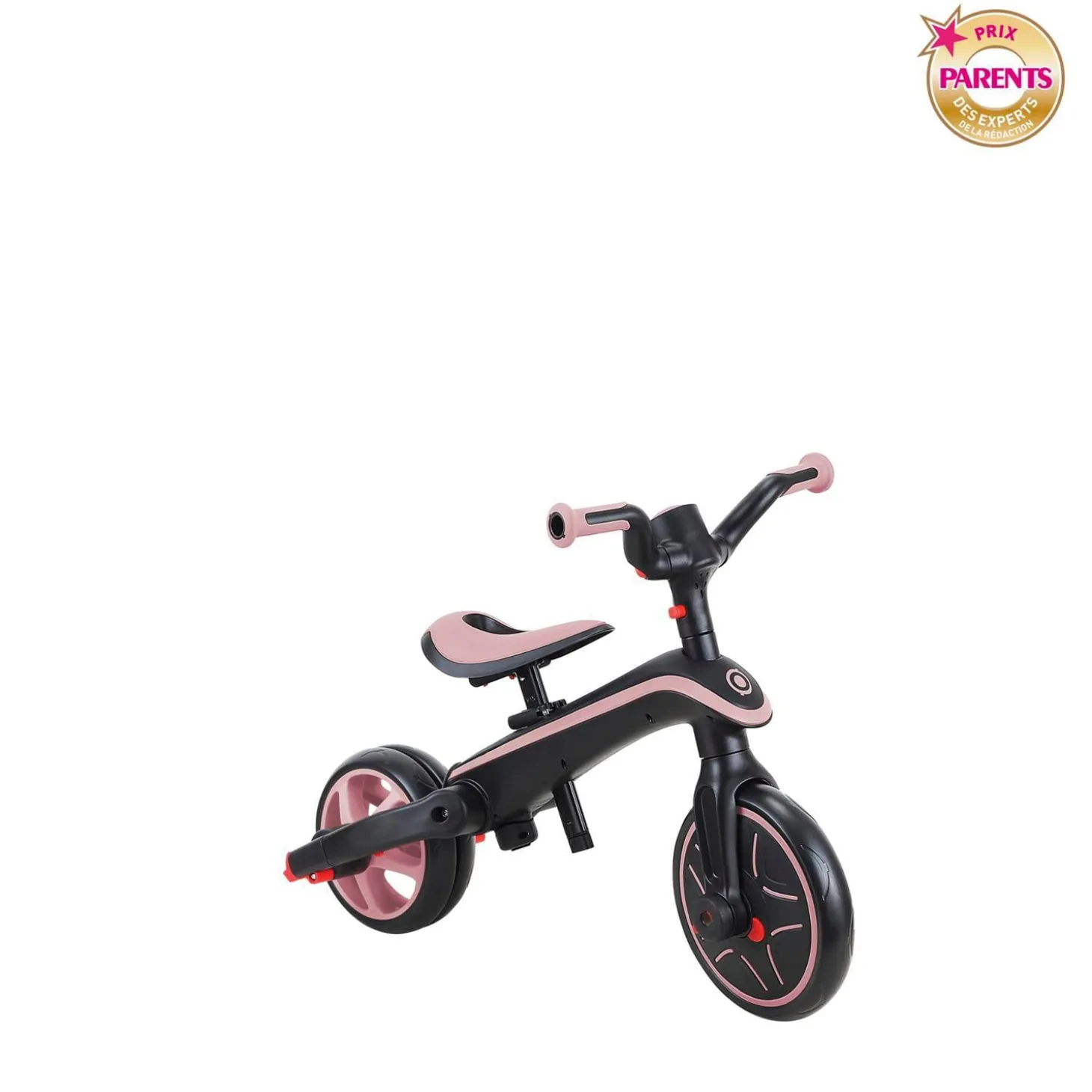 Globber Tricycle Explorer Pliable 4 en 1 V2 Deep Pastel Pink
