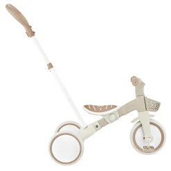 Globber Tricycle Learning Trike Plus 3 en 1 Evolutif Eco Beige / Taupe